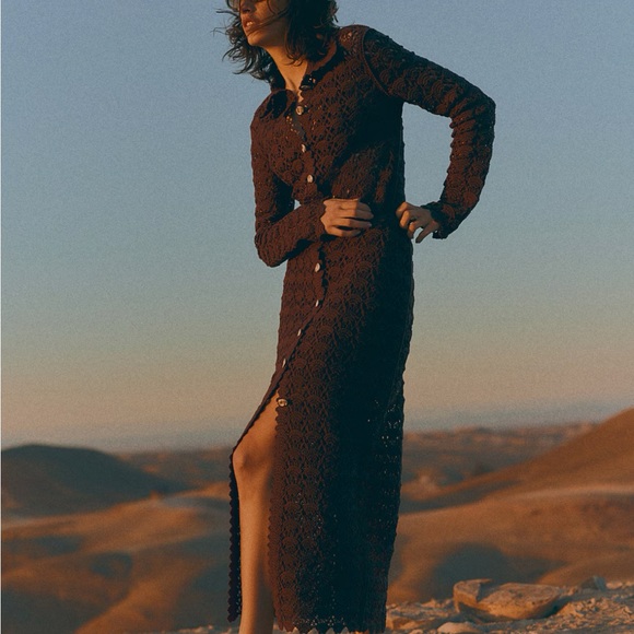 H&M Crochet-look skirt - Picture 3 of 6